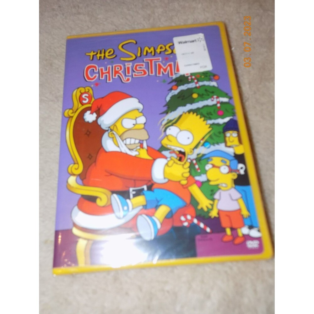 New sealed Christmas with the Simpsons (DVD, 2003)